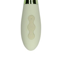 Vibrátor Loveline Silicone Rabbit Misty Green