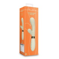 Loveline Silicone Rabbit Vibrator Misty Green