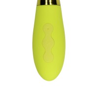 Loveline Silicone G-Spot Vibrator Lime Passion