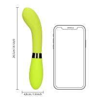 Vibrátor Loveline Silicone G-Spot Lime Passion