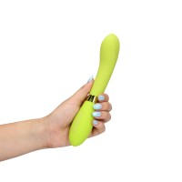 Vibrátor Loveline Silicone G-Spot Lime Passion