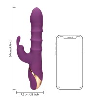 Loveline 3 Up-and-Down Moving Rings Vibrator