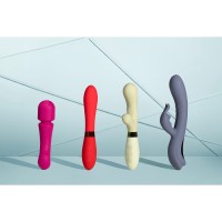 Loveline Ultra Soft Silicone Double-Sided Wand Vibrator