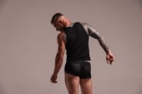 Tílko Sukrew Net Vest Nightlife Black