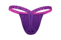 Pánske tangá Sukrew Bubble Thong Tyrian Purple