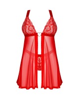 Obsessive Elianes Babydoll and Thong Set