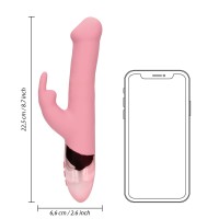 Loveline Rotating Beads Rabbit Vibrator