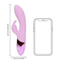 Loveline Ultra Soft Silicone Rabbit Vibrator