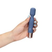 Loveline Mini Wand Vibrator Blue Horizon