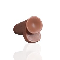 Realistické dildo RealRock Extra Thick 9″ Tan