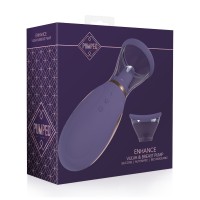 Pumped Enhance Vulva & Breast Pump Purple