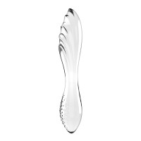 Skleněné dildo Satisfyer Dazzling Crystal 1 průhledné