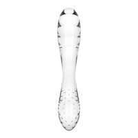 Skleněné dildo Satisfyer Dazzling Crystal 1 průhledné