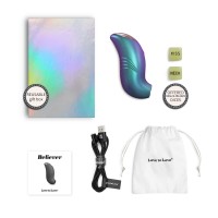 Love to Love Believer Clit Stimulator Iridescent Turquoise