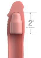 Fantasy X-tensions Elite 2″ Silicone X-tension Penis Sleeve Tan