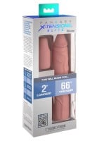 Návlek na penis Fantasy X-tensions Elite 2″ Silicone X-tension Tan