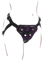 Postroj ToyJoy Get Real Strap-on Lace Harness