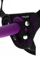 Postroj ToyJoy Get Real Strap-on Lace Harness