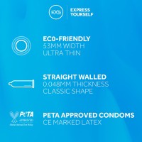 EXS Pure Condoms 12 Pack