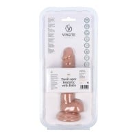 Realistické dildo s varlaty Virgite R32