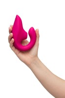 Vibrátor s podtlakovou stimulací Womanizer Blend Vibrant Pink