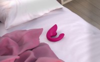 Womanizer Blend Vibe with Clit Stimulation Vibrant Pink