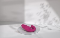 Womanizer Blend Vibe with Clit Stimulation Vibrant Rose