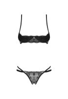 Obsessive Nutris 2-Pcs Crotchless Set