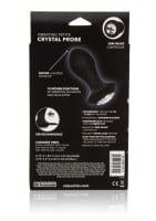 CalExotics Vibrating Petite Crystal Probe Black