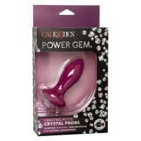 CalExotics Vibrating Petite Crystal Probe Black