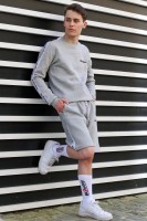 Kraťasy Sk8erboy Heavy Sweatshorts šedé