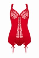 Christine Suspender Set Marzia Red