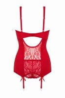 Christine Suspender Set Marzia Red