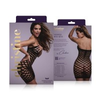 Erotické šaty Christine Tube Dress Eloisa černé