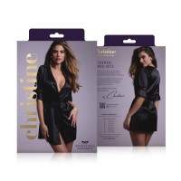 Christine Kimono Sensuality Robe Black