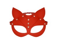 Karess Selina Leather Cat Mask Black