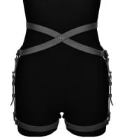 Karess Alisa Leather Women’s Harness Red