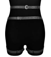 Karess Alisa Leather Women’s Harness Black