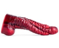 Erotixxx Toys Sea Monster Dildo Red & Black 40% S