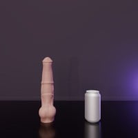 Dildo Erotixxx Toys Horse Warm Flesh 40% S