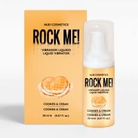 Tekutý vibrátor Nuei Rock Me! Cookies & Cream 20 ml