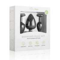 EasyToys Diamond Plug Set Black