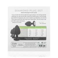 EasyToys Diamond Plug Set Black