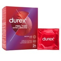 Durex Feel Thin Condoms Extra Lubricated 24 Pack