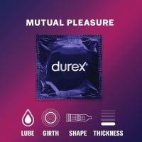 Kondómy Durex Mutual Pleasure 10 ks