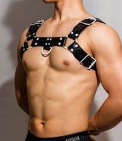 D.M Body Harness modrý