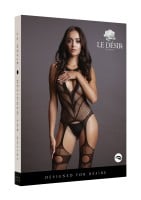 Le Désir High Neck Fishnet Bodystocking S–XL