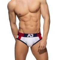 Addicted AD1244 Sports Padded Brief White