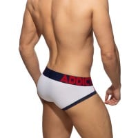 Addicted AD1244 Sports Padded Brief White