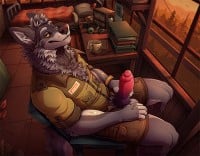 Dildo Weredog Ranger Signature stredné